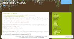 Desktop Screenshot of iwiletter.wordpress.com