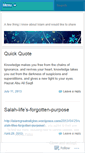 Mobile Screenshot of islamtopics.wordpress.com