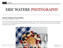 Tablet Screenshot of ewatersphoto.wordpress.com