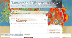 Desktop Screenshot of myreecipes.wordpress.com