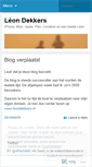 Mobile Screenshot of leondekkers.wordpress.com