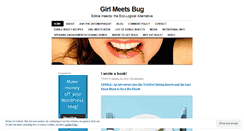 Desktop Screenshot of edibug.wordpress.com