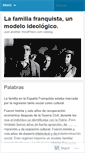 Mobile Screenshot of lafamiliafranquista.wordpress.com