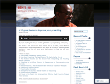 Tablet Screenshot of bens10.wordpress.com