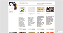 Desktop Screenshot of lamoscaroja.wordpress.com