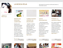 Tablet Screenshot of lamoscaroja.wordpress.com