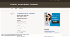 Desktop Screenshot of kzzn.wordpress.com
