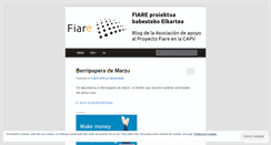 Desktop Screenshot of fiarepaisvasco.wordpress.com