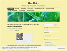 Tablet Screenshot of dwihatmoko.wordpress.com