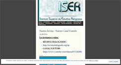 Desktop Screenshot of iser1968.wordpress.com