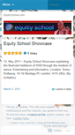 Mobile Screenshot of equityschool.wordpress.com