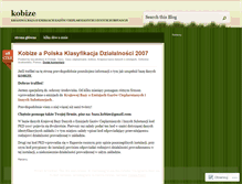 Tablet Screenshot of kobize.wordpress.com