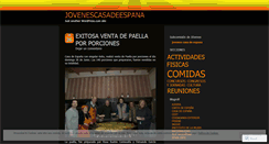 Desktop Screenshot of jovenescasadeespana.wordpress.com