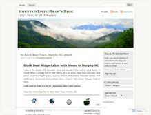 Tablet Screenshot of mountainlivingteam.wordpress.com