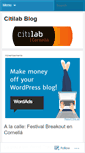 Mobile Screenshot of citilabblog.wordpress.com