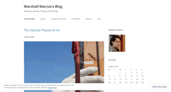 Desktop Screenshot of marshallmarcus.wordpress.com