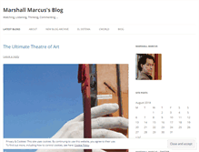 Tablet Screenshot of marshallmarcus.wordpress.com