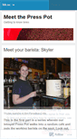 Mobile Screenshot of meetthepresspot.wordpress.com