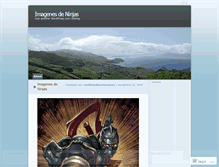 Tablet Screenshot of imagenesdeninjas.wordpress.com