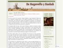 Tablet Screenshot of debuganvillaybaobab.wordpress.com