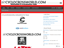 Tablet Screenshot of cyclocrossworldgrassroots.wordpress.com