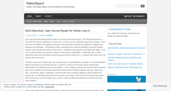 Desktop Screenshot of platen.wordpress.com
