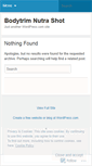 Mobile Screenshot of nutrashot.wordpress.com