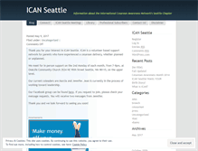 Tablet Screenshot of icanseattle.wordpress.com
