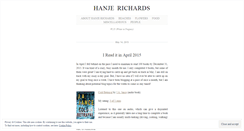 Desktop Screenshot of hanjerichards.wordpress.com