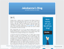 Tablet Screenshot of jakobanne.wordpress.com