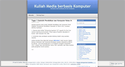 Desktop Screenshot of mediakomputer.wordpress.com