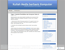 Tablet Screenshot of mediakomputer.wordpress.com