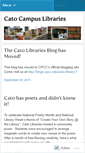 Mobile Screenshot of catoandclaw.wordpress.com