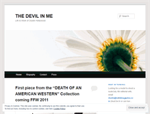 Tablet Screenshot of itsthedevilinme.wordpress.com