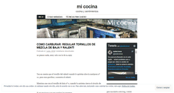 Desktop Screenshot of micocina.wordpress.com