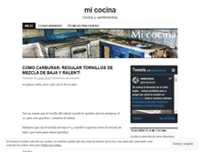 Tablet Screenshot of micocina.wordpress.com