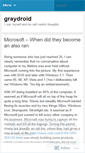 Mobile Screenshot of graydroid.wordpress.com