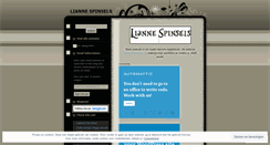 Desktop Screenshot of liannespinsels.wordpress.com