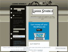 Tablet Screenshot of liannespinsels.wordpress.com