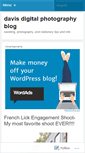Mobile Screenshot of davisdigitalphotography.wordpress.com