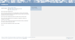 Desktop Screenshot of lehtikuusi.wordpress.com