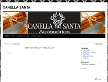 Tablet Screenshot of canellasanta.wordpress.com