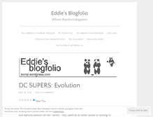 Tablet Screenshot of ecmj.wordpress.com