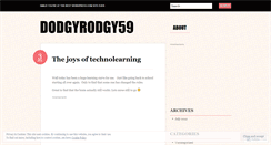 Desktop Screenshot of dodgyrodgy59.wordpress.com