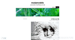 Desktop Screenshot of modamodello.wordpress.com