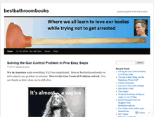 Tablet Screenshot of bestbathroombooks.wordpress.com