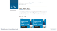 Desktop Screenshot of bigbluerock.wordpress.com