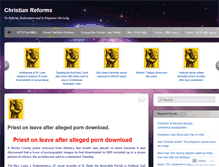 Tablet Screenshot of christianreforms.wordpress.com