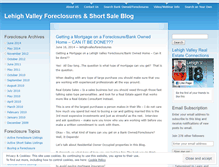 Tablet Screenshot of lehighvalleyforeclosures.wordpress.com