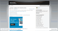 Desktop Screenshot of djkkrush.wordpress.com